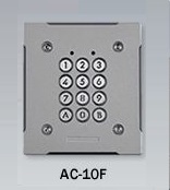 Aiphone AC-10F Access Control Key Pad, Flush Mount