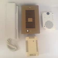 AI.0088 KIT Intercom System 5(4+1) wire 1button. it includes: (1) 5400/1, (1) TA-600, (1) IT20/1, (1) 5150/50BL