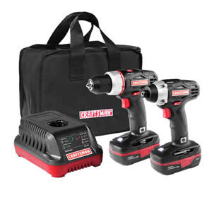 Combo de Taladro y Destornilladores Craftsman C3 19.2 Volt