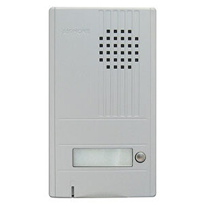 Aiphone DA-1DS Door Station Silver with 1 button