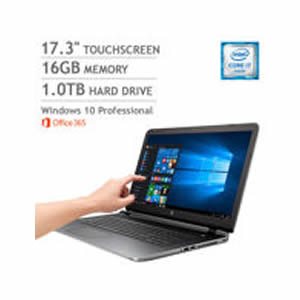 HP Pavilion 17t Touch Screen (Intel Core i7 2GB Graphics 1080p Windows 10 Professional Office 365 Personal – 1 yr)