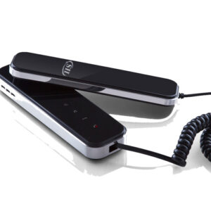 IIS-E1002 Audio Door Phone Handset with touch button, Black or White, 2 wire