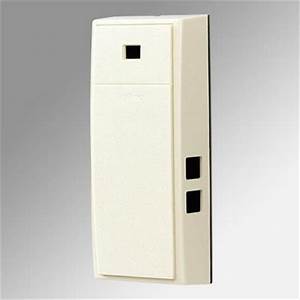 Nutone MCV309NWHGL Wireless Door Chime Mechanical Thru-Door Greeter, 3-14”w x 7-58”h x 1-14”d 4