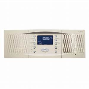 Nutone NM200AL Master Station Intercom, 15-1/4w x 5-5/16h x 3-3/8d, Projects 1-1/8 from wall surface in Almond