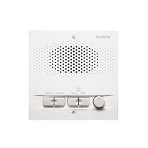 Nutone NPS103WH Outdoor Remote Station for 3-Wire Intercom systems, 5-1/2w x 5-1/2h, projects 4-3/8 from wall in White