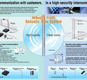 Aiphone IAI-100 + IAX-100 Sistema Cajero lado Cliente